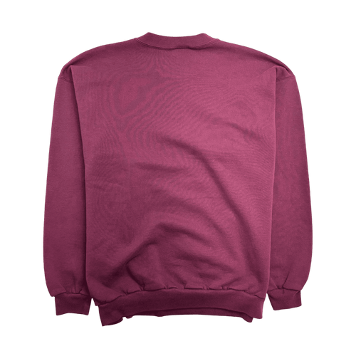 (L) Vintage Spirit Lake Wolf Sweatshirt Burgundy | Vintage Clothing Store Canada