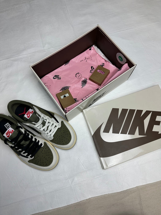 Jordan 1 Retro Low OG SP Travis Scott Medium Olive (USED) | Vitnage Clothing Store Canada