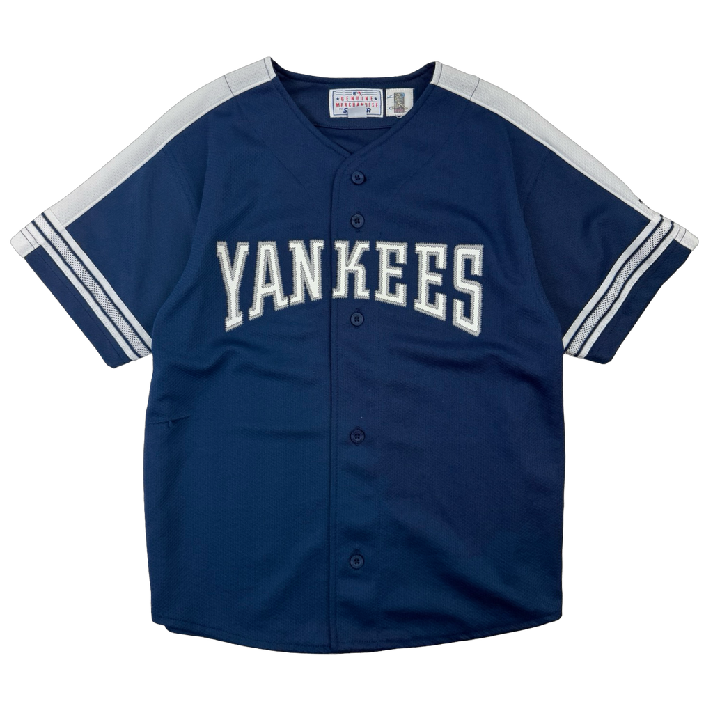 Vintage Derek Jeter New York Yankees Starter Jersey Navy