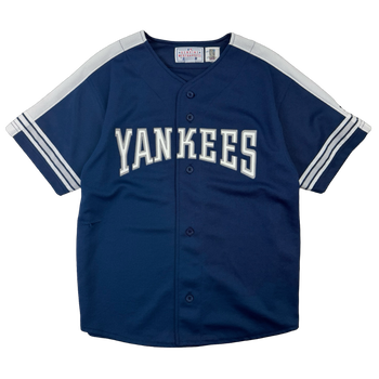 Vintage Derek Jeter New York Yankees Starter Jersey Navy