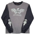 Vintage Harley Davidson Sturgis Chrome Eagle L/S Tee Grey