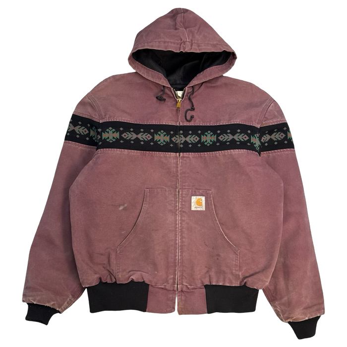 Vintage 1990’s Aztec Carhartt Active Jacket Mauve | Vitnage Clothing Store Canada