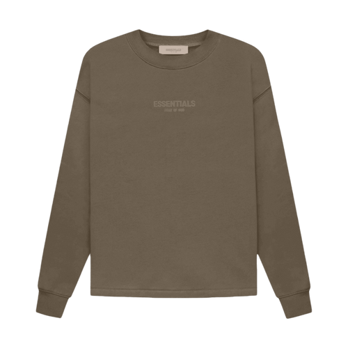 Fear of God Essentials Relaxed Crewneck 'Wood' | Vintage Clothing Store Canada