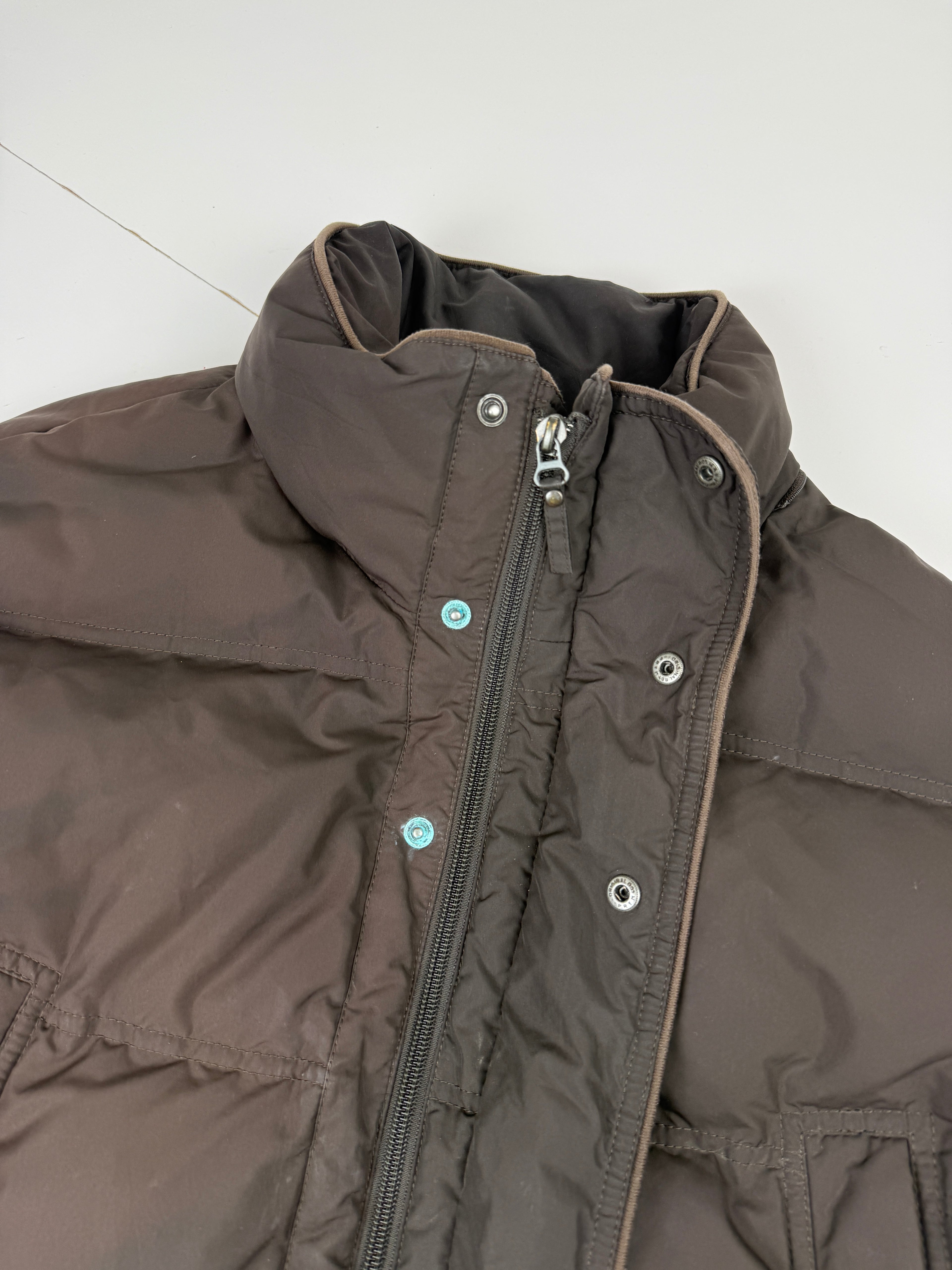Burberry Puffer Coat Brown