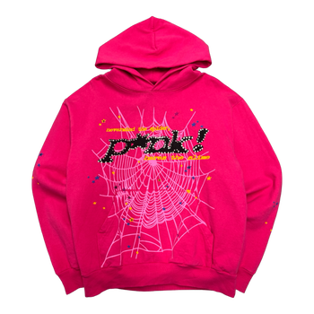 Sp5der P*NK Hoodie Pink (USED)