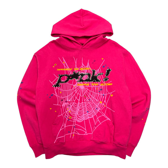 Sp5der P*NK Hoodie Pink (USED)
