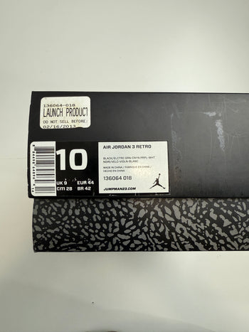 Air Jordan 3 Retro Joker (USED)