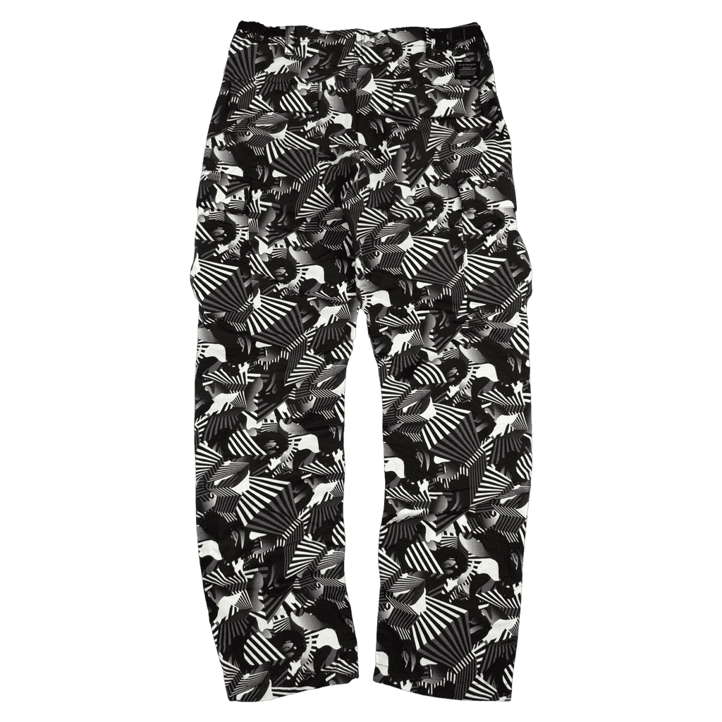 BAPE Dazzle Camo Pants Black/Grey (USED)
