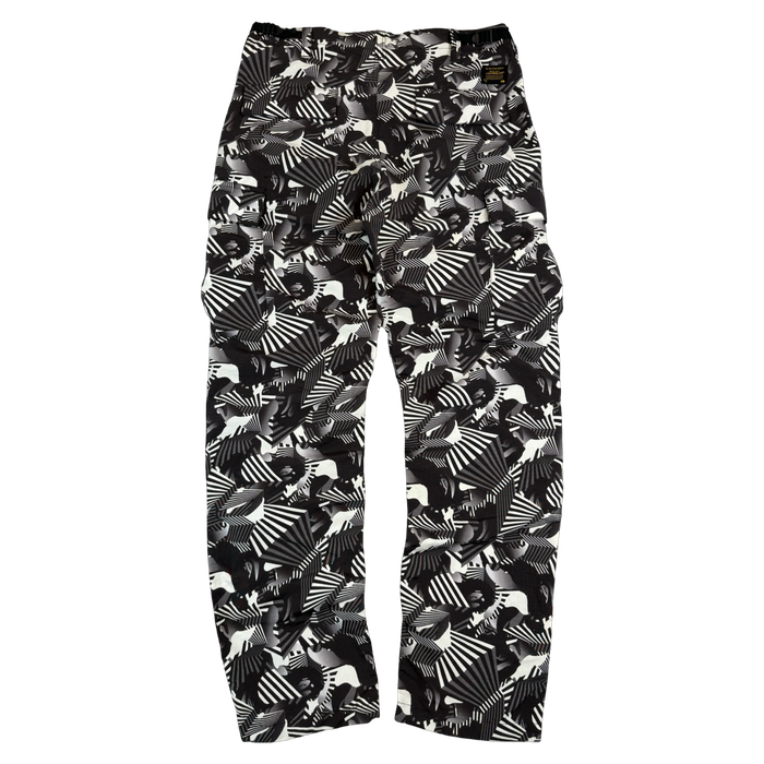 BAPE Dazzle Camo Pants Black/Grey (USED) | Vitnage Clothing Store Canada