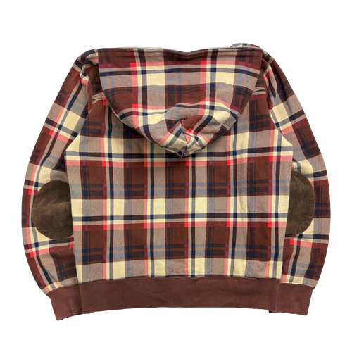 BAPE Love Gene Checkered Full Zip Hoodie (USED) | Vintage Clothing Store Canada