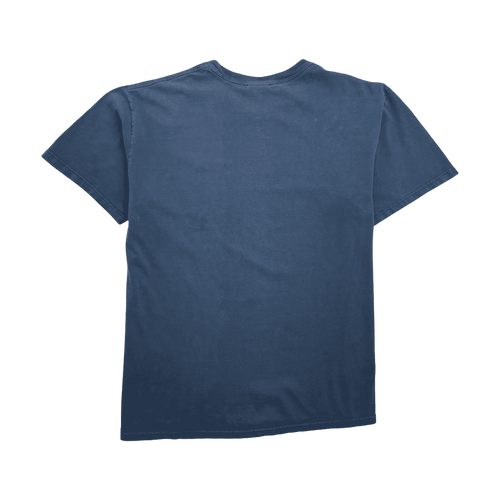 Vintage 2000s Nike Side Swoosh  Tee Navy | Vintage Clothing Store Canada