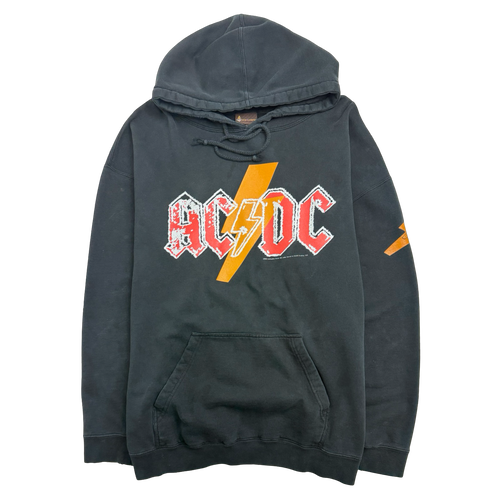 Vintage 2000's ACDC Hoodie Black | Vintage Clothing Store Canada
