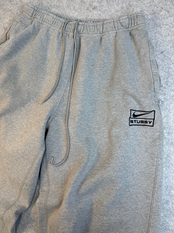 Nike x Stussy Cuffed Sweatpants Grey (USED)