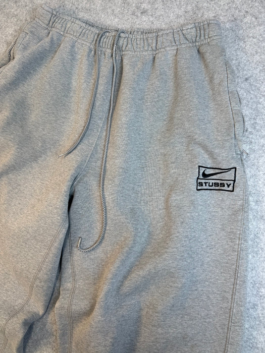 Nike x Stussy Cuffed Sweatpants Grey (USED) | Vitnage Clothing Store Canada