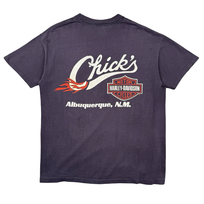 Vintage Harley Davidson Proud To Be American Tee Black | Vitnage Clothing Store Canada