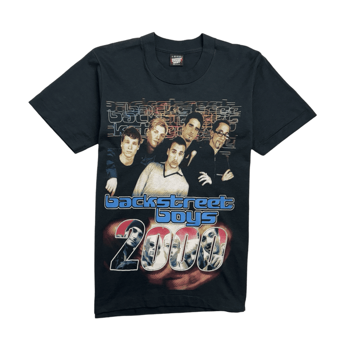 (S) Vintage Backstreet Boys Band Tee Black | Vitnage Clothing Store Canada