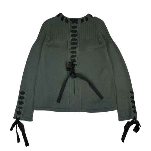 Women's Fendi Knitted Long Sleeve Green | Vintage Clothing Store Canada