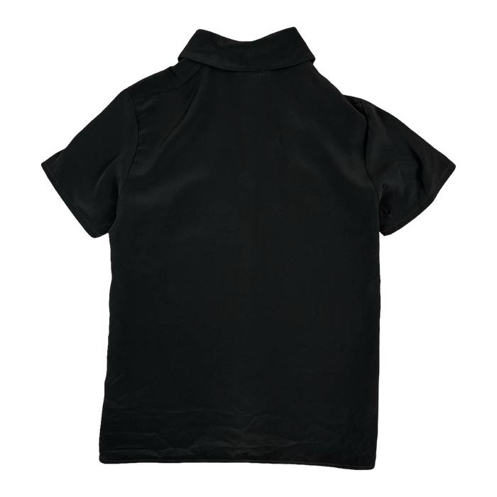 Women's Chanel Uniform Button Up Tee Black | Vitnage Clothing Store Canada