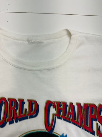 (L) Vintage '92 Toronto Blue Jays Tee White