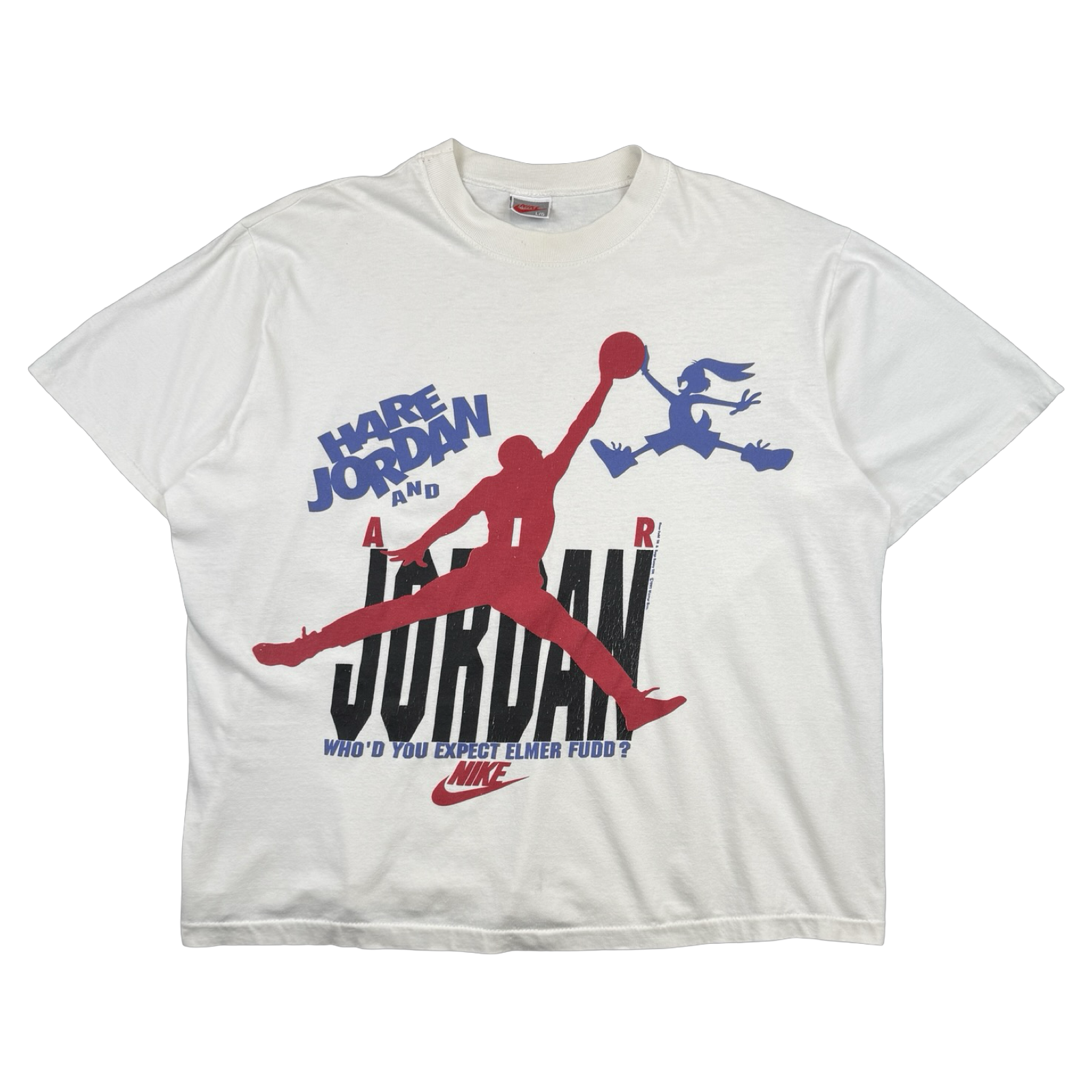 Vintage Nike Hare Jordan Tee White