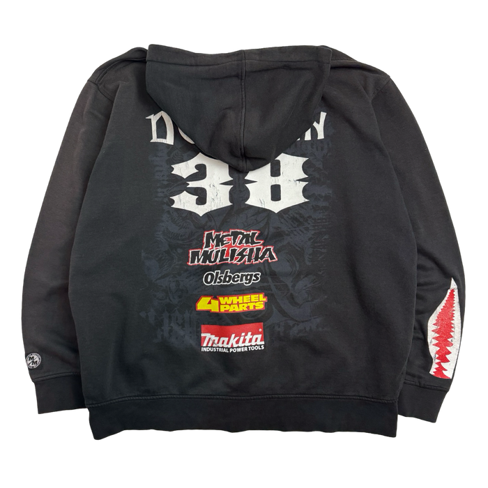 Vintage 2000s Metal Mulisha Full Zip Hoodie Black | Vitnage Clothing Store Canada