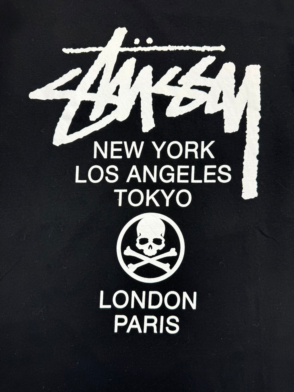 Stussy x Mastermind Tee Black (USED)