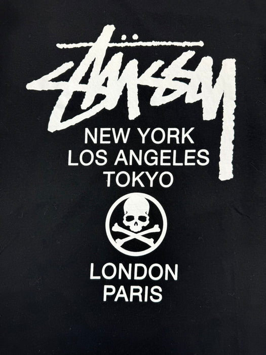 Stussy x Mastermind Tee Black (USED) | Vitnage Clothing Store Canada