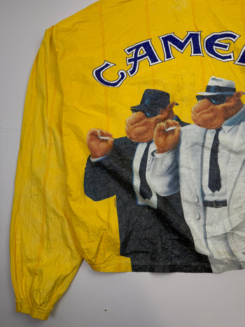 Vintage 90s Camel Light Jacket Yellow