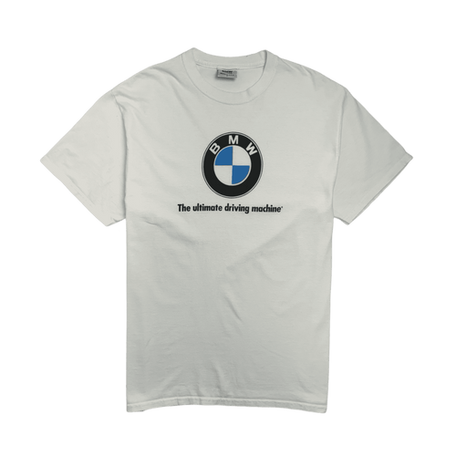 (L) Vintage BMW The Driving Machine Tee White | Vintage Clothing Store Canada