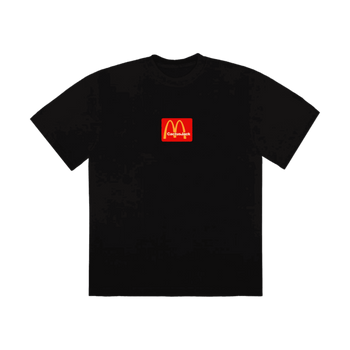 Travis Scott x McDonalds Sesame Tee Black/Red