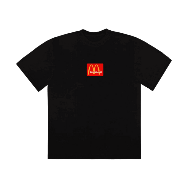 Travis Scott x McDonalds Sesame Tee Black/Red