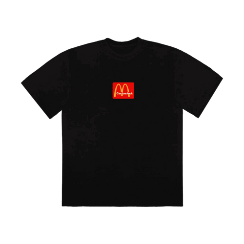 Travis Scott x McDonalds Sesame Tee Black/Red | Vintage Clothing Store Canada