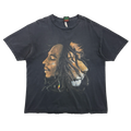Vintage Bob Marley Faded Tee Black