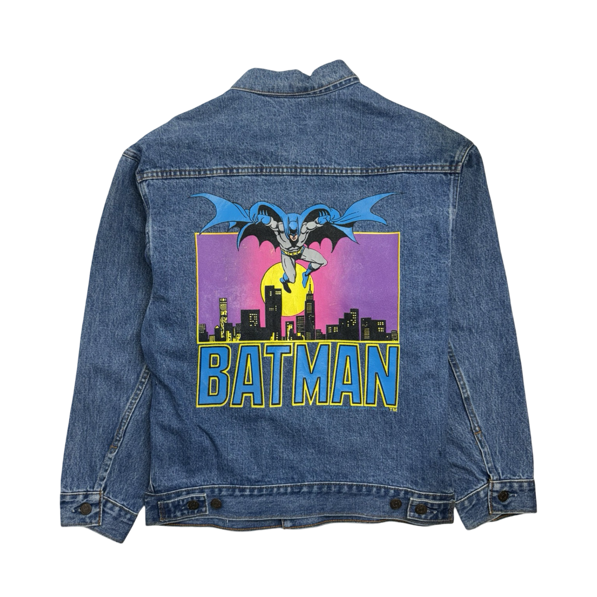 Vintage 90s Batman Denim Jacket