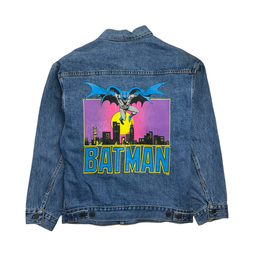 (M) Vintage 90s Batman Denim Jacket | Vintage Clothing Store Canada