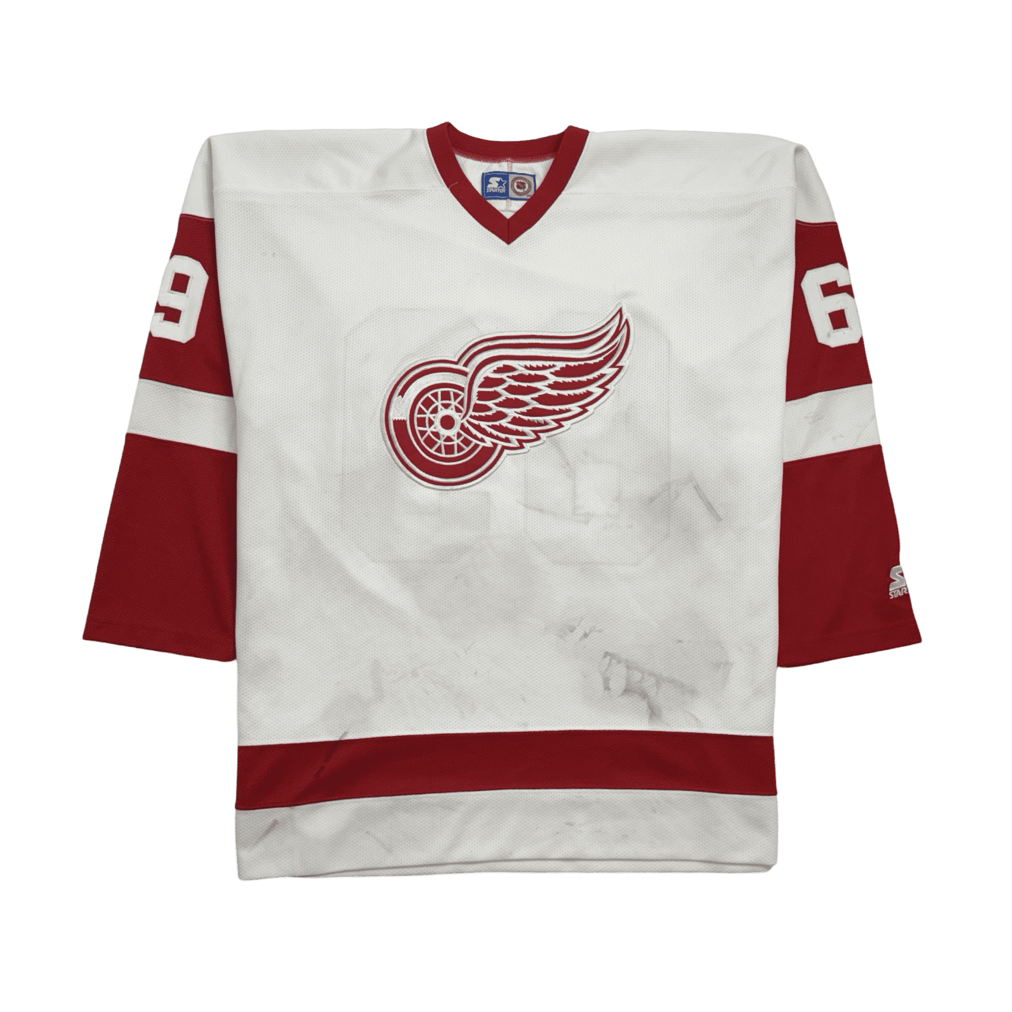 (XXL) NHL Detroit Red Wings Hockey Jersey White