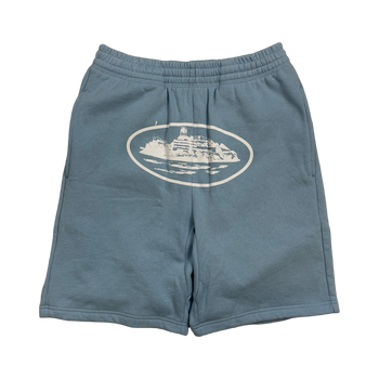 Corteiz Alcatraz Shorts Baby Blue