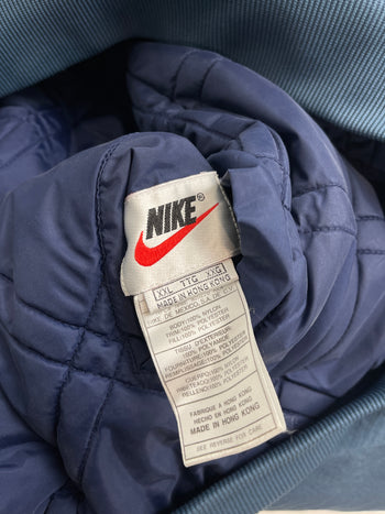 (XXL) Vintage 90s Nike Reversible Zip-Up Jacket Navy