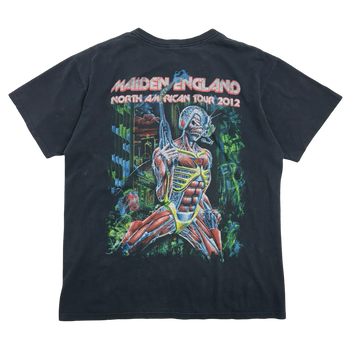 Iron Maiden England North American Tour 2012 Tee Black