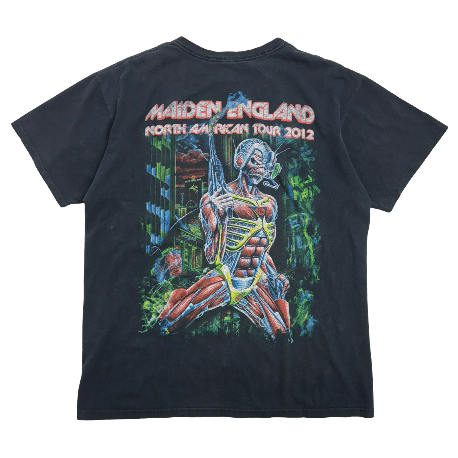 Iron Maiden England North American Tour 2012 Tee Black