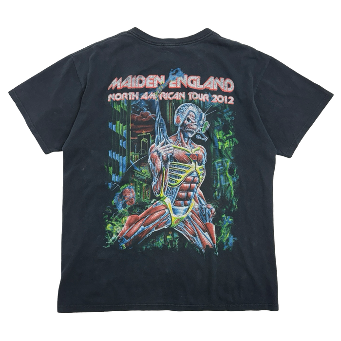 Iron Maiden England North American Tour 2012 Tee Black | Vitnage Clothing Store Canada