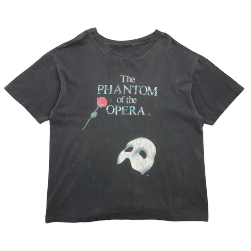 Vintage 90's The Phantom Of The Opera Tee Black | Vintage Clothing Store Canada