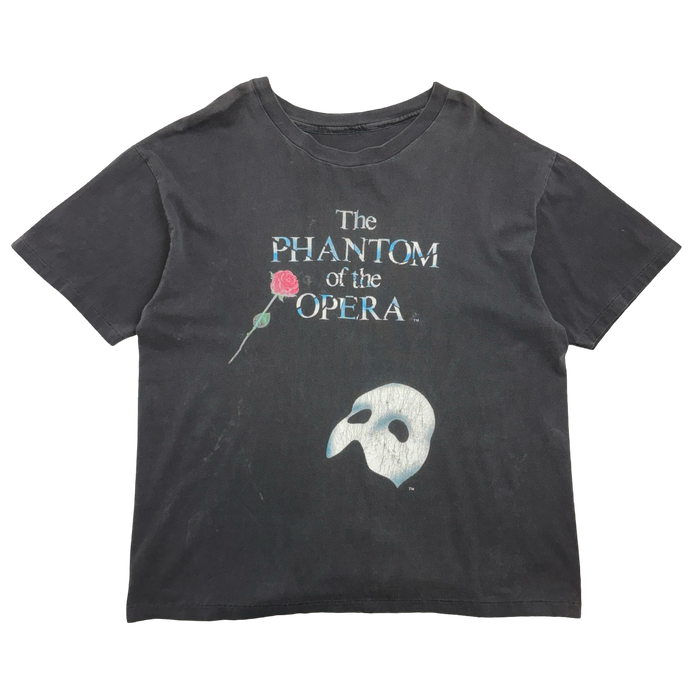 Vintage 90's The Phantom Of The Opera Tee Black | Vitnage Clothing Store Canada