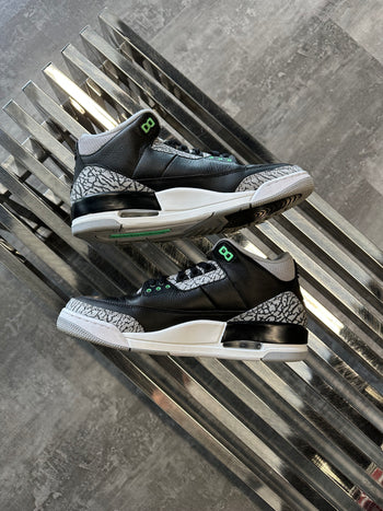 Jordan 3 Retro Green Glow (USED NO BOX)