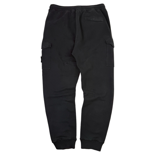 Stone Island Cargo Sweatpants Black (USED) | Vintage Clothing Store Canada
