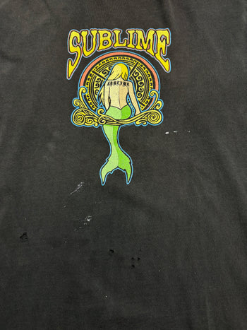 (M) Vintage '04 Sublime Band Tee L/S Black