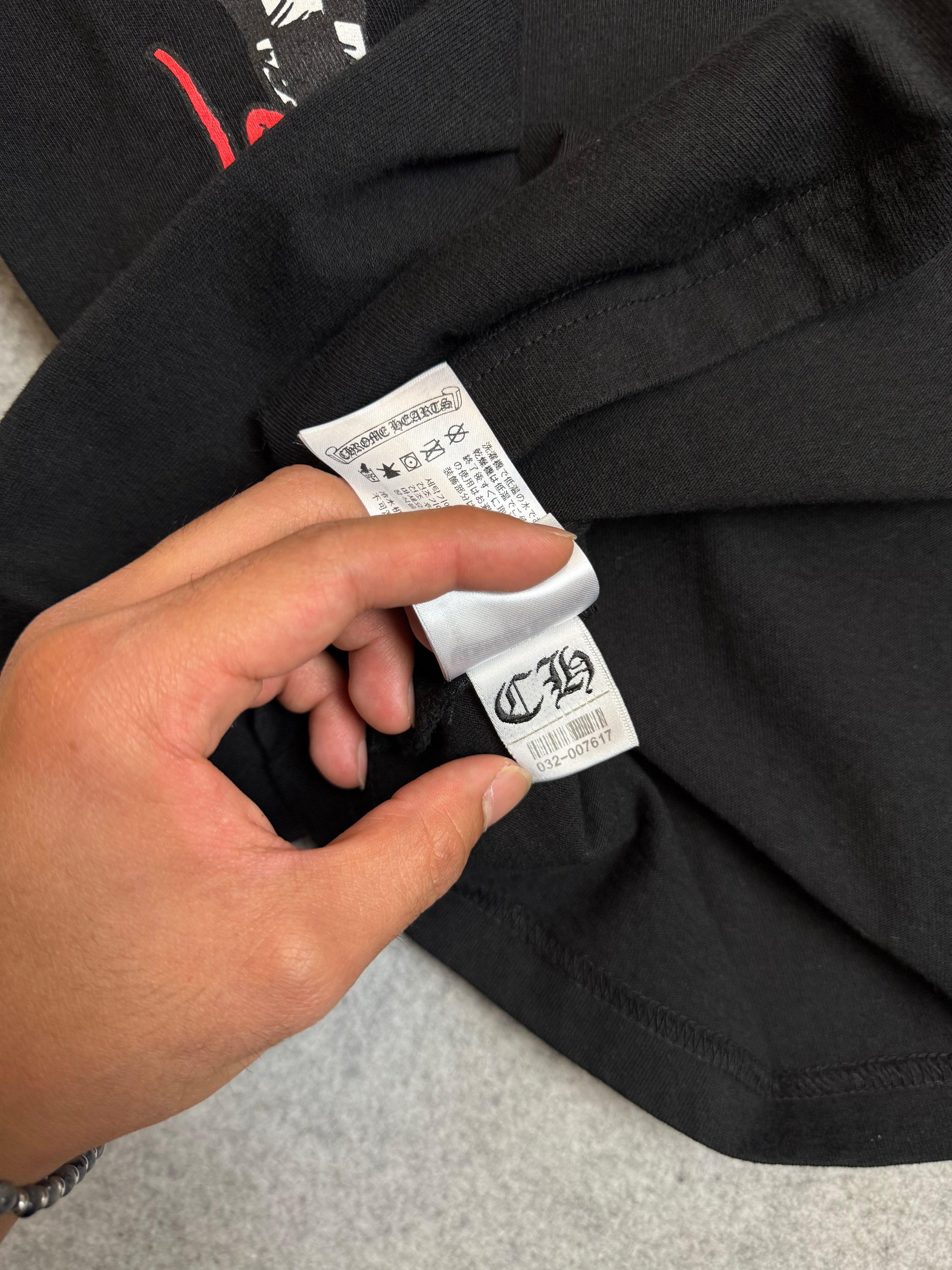Chrome Hearts Matty Boy Stay Fast L/S Tee Black