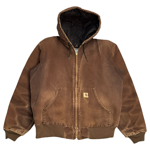 Vintage 2000s Carhartt Active Jacket Dark Brown | Vintage Clothing Store Canada