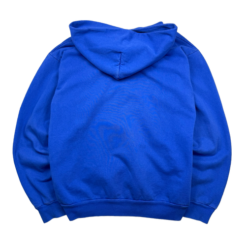 Revenge Basic Embroidered Classic Logo Hoodie Blue (USED) | Vintage Clothing Store Canada