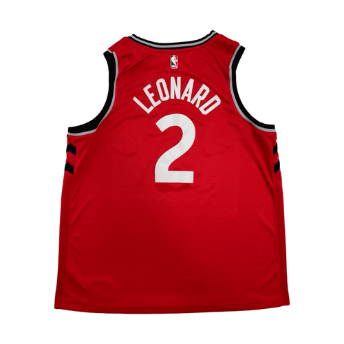 (XL) Nike Toronto Raptors Kawhi Leonard Jersey Red | Vintage Clothing Store Canada